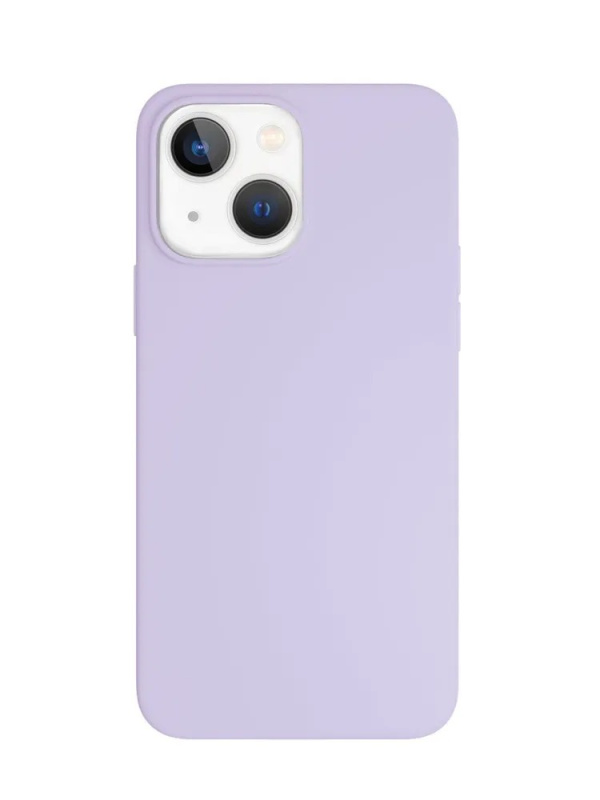 Чехол защитный "vlp" Silicone case для iPhone 14 Plus, сиреневый