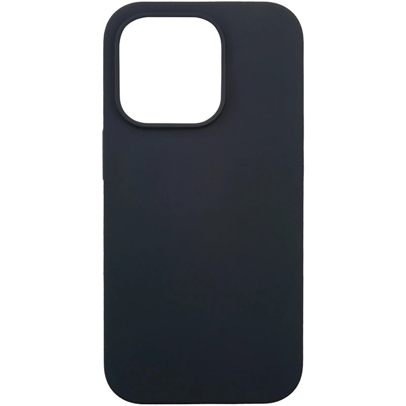 Чехол Liquid Silicone Case Pro для Apple iPhone 15 Pro, черный, Deppa