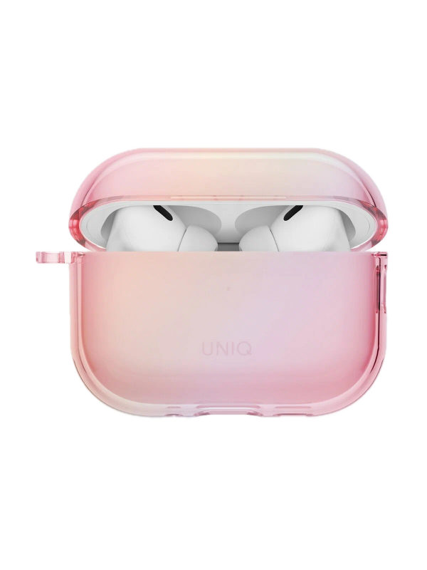 Фото Чехол Uniq Iridescia для AirPods Pro 3, Pink Prism