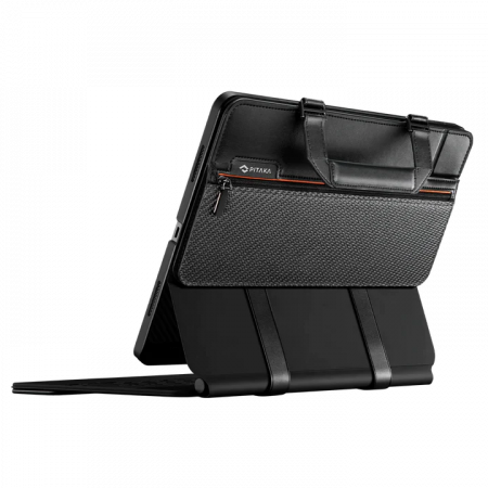Карбоновая сумка Pitaka FlipBook Case для iPad 11", черный