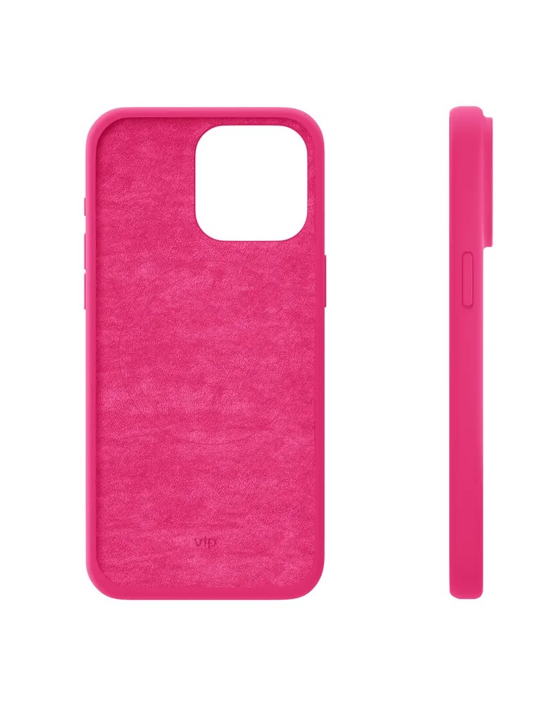 Чехол защитный "vlp" Aster Case с MagSafe для iPhone 15 Pro, неоновый розовый