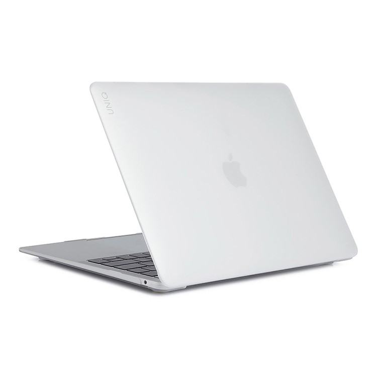 На фото изображено Uniq HUSK Pro CLARO для Macbook Air 13 M1, Matte Clear