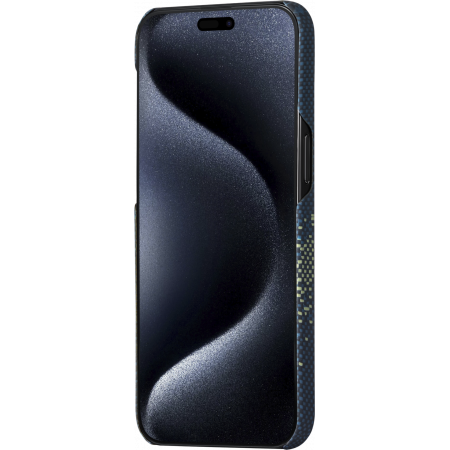 Чехол Pitaka StarPeak MagEZ 4 для iPhone 15 Pro (6.1"), Over The Horizon, кевлар (арамид)