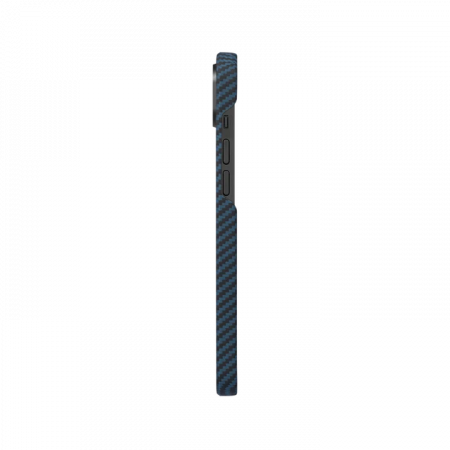 Чехол Pitaka MagEZ Case 3 для iPhone 14 Plus (6.7"), черно-синий, кевлар (арамид)
