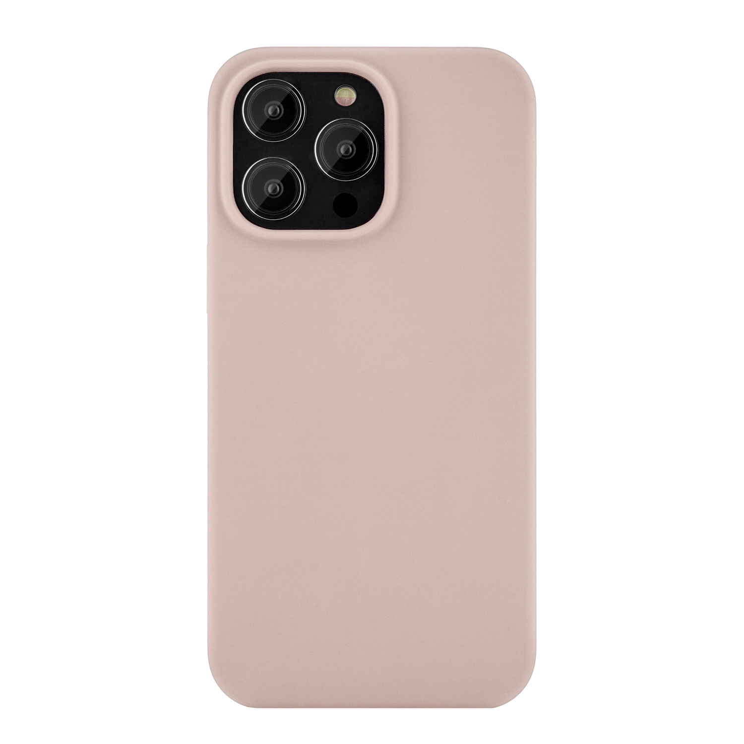 Чехол защитный uBear Touch Case для  iPhone 14 Pro Max, силикон, софт-тач, розовый