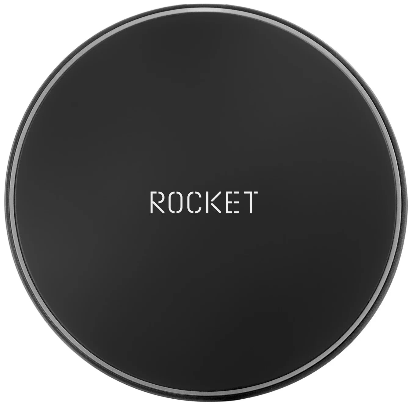 Беспроводное зарядное устройство ROCKET Disc, мощность 15W, черный