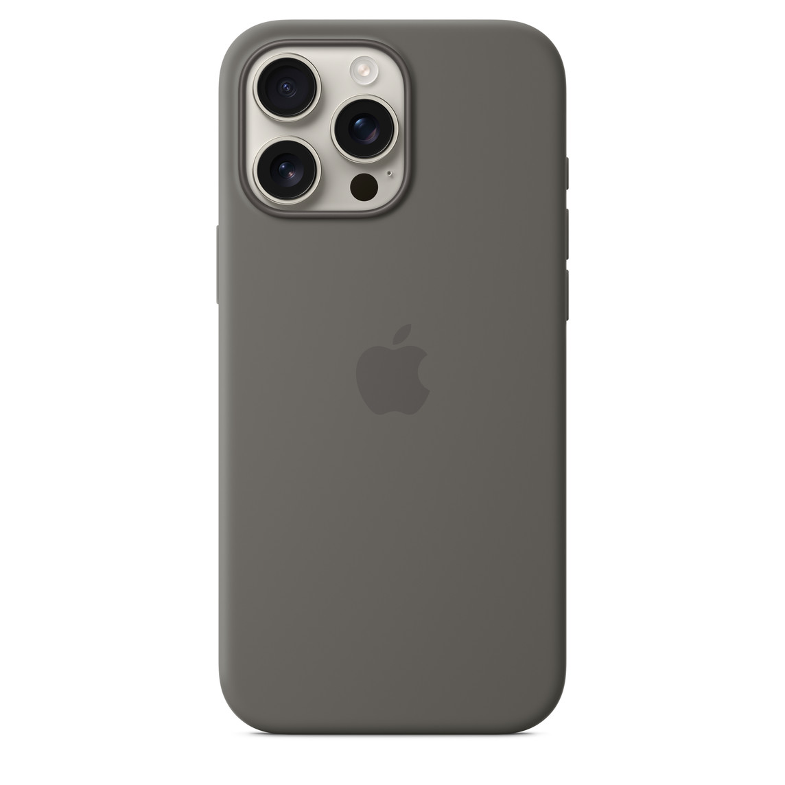 Чехол Apple для iPhone 16 Pro Max Silicone with MagSafe, серый