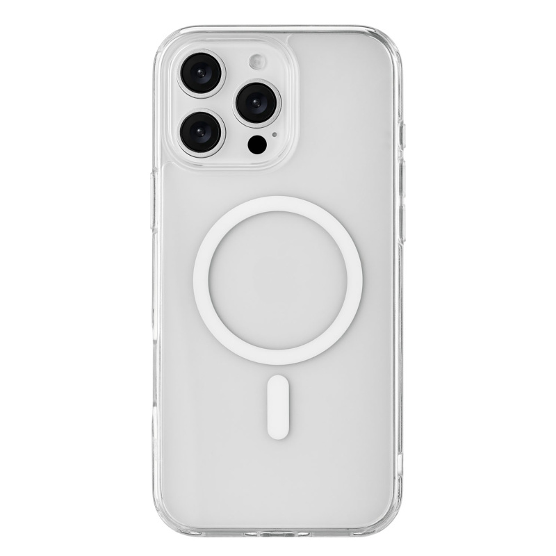 Чехол защитный uBear Real Mag Case для iPhone 16 Pro Max, прозрачный