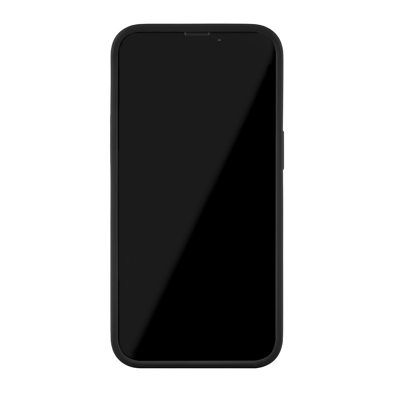 Touch Сase (Liquid silicone) for iPhone 13. Магнитная упаковка, чёрный