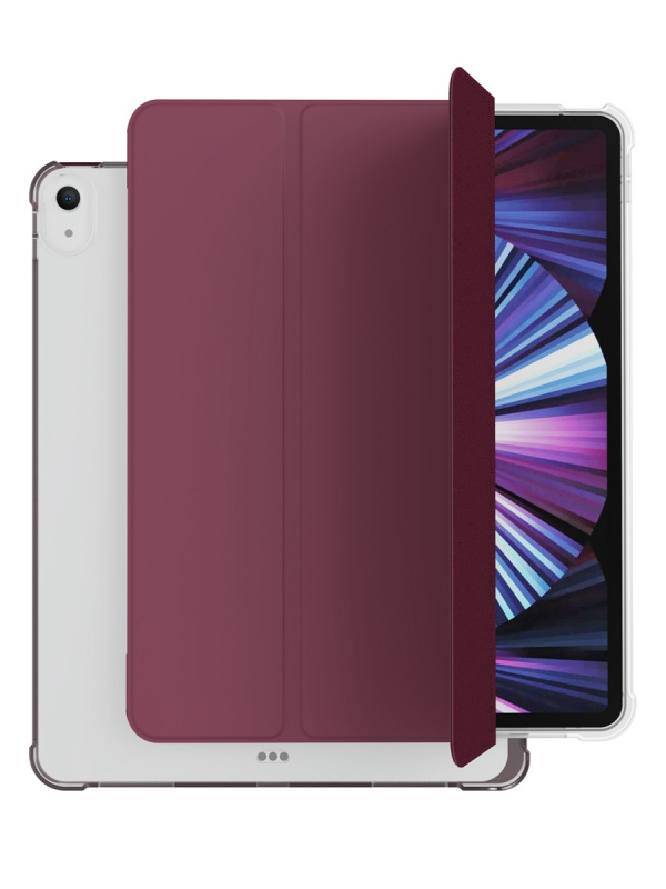 Чехол защитный "vlp" Dual Folio Case для iPad 10, марсала