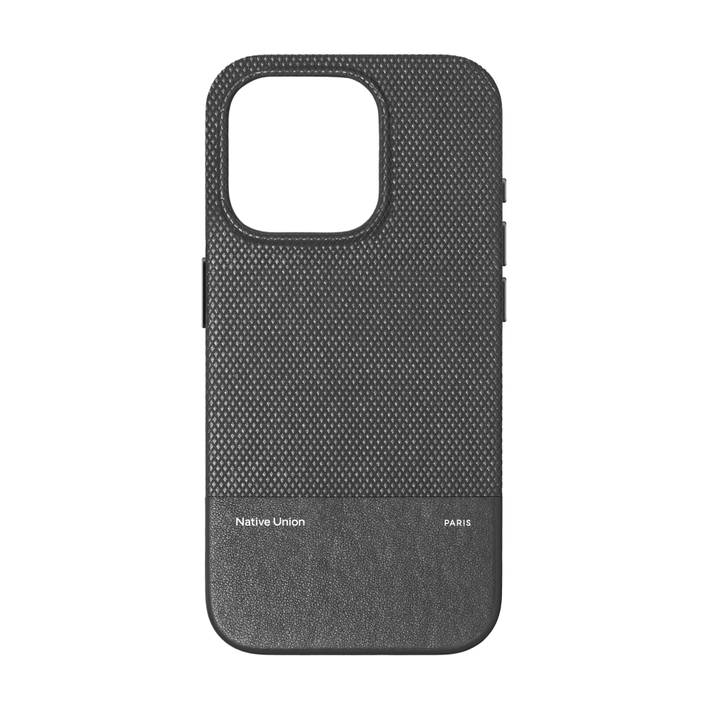 (RE)CLASSIC CASE FOR IPHONE 16 PRO BLACK, чехол защитный для iPhone 16 PRO, цвет: чёрный