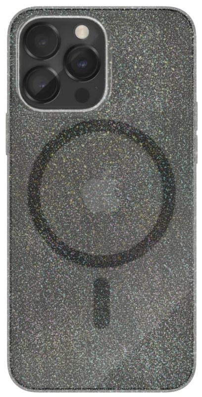 Чехол защитный &quot;vlp&quot; Starlight Case с MagSafe для iPhone 14 ProMax, черный