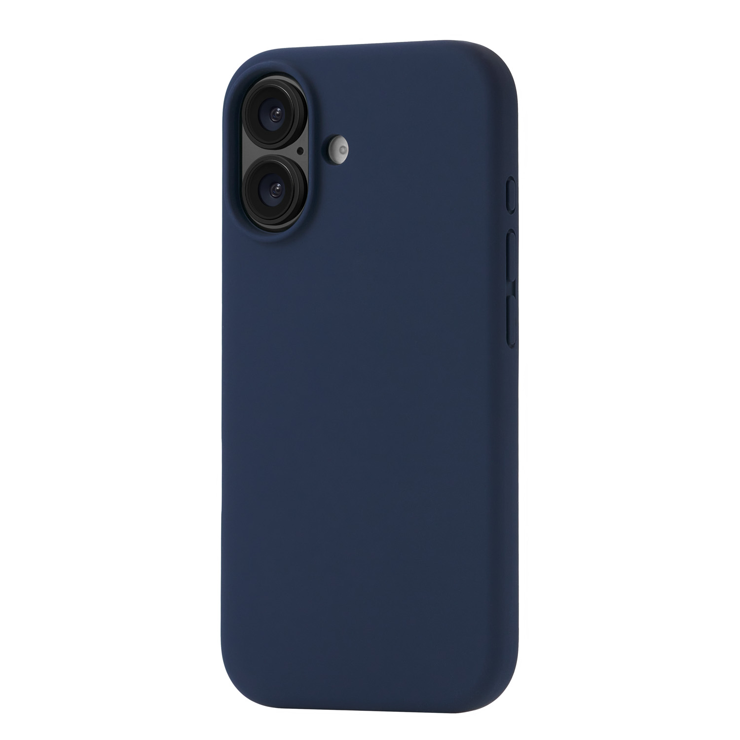 Фото Чехол защитный uBear Touch Mag Case для iPhone 17 MagSafe, темно-синий На фото изображено Чехол защитный uBear Touch Mag Case для iPhone 17 MagSafe, темно-синий