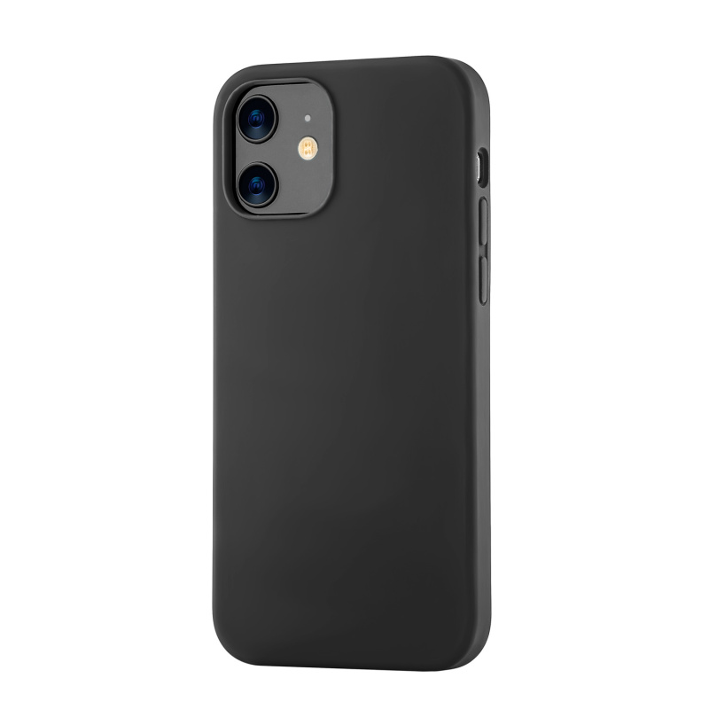Touch Case  for iPhone 12 mini (Liquid Silicone), чёрный