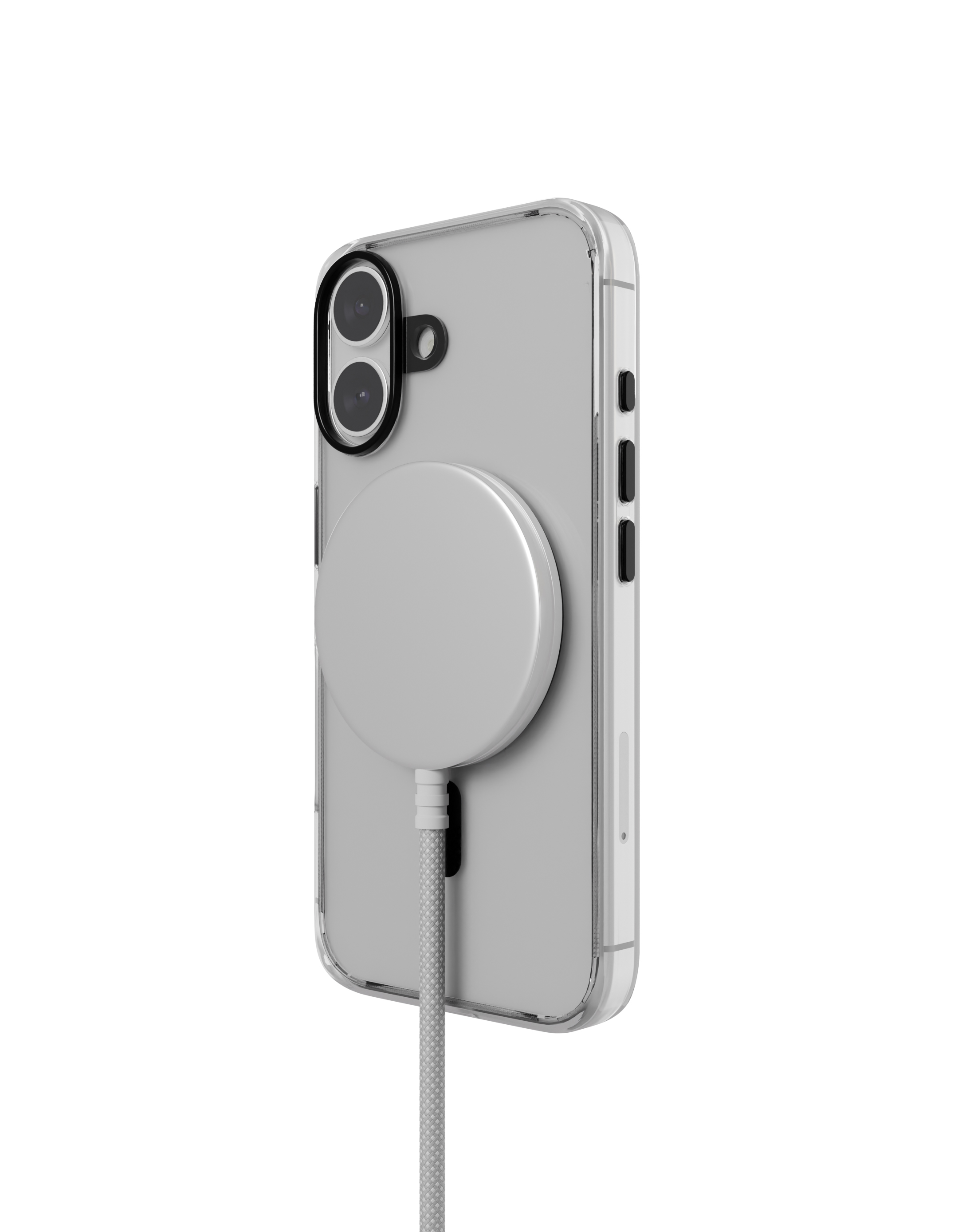 Чехол защитный "vlp" Diamond Case с MagSafe для iPhone 16 Plus, черный