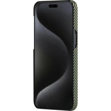 Чехол Pitaka Fusion Weaving MagEZ Case 4 для iPhone 15 Pro Max (6.7"), кевлар (арамид), Overture