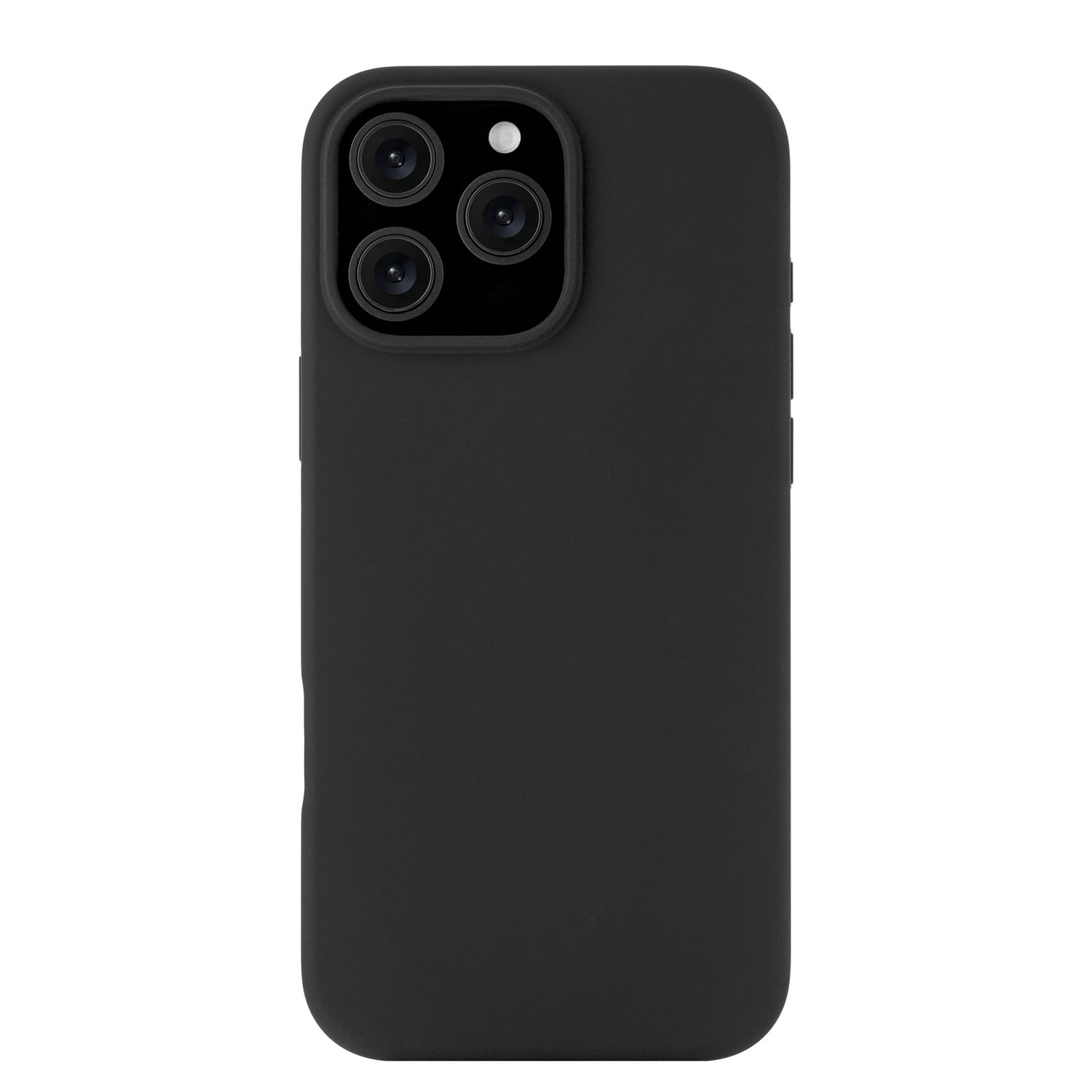 Чехол защитный uBear Touch Mag Case для iPhone 16 Pro Max, MagSafe совместимый, силикон, софт-тач, черный