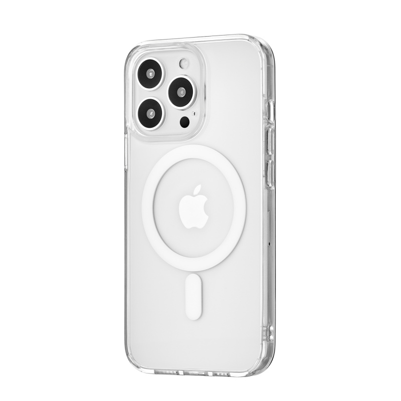 Real Mag  Case for iPhone 13 Pro  PC+TPU MagSafe Compatible. Магнитная упаковка, прозрачный