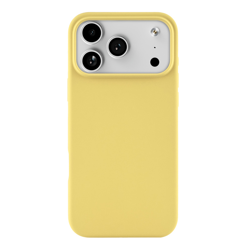 Фото Чехол защитный uBear Touch Mag Case для iPhone 17 Pro Max, MagSafe, светло-жёлтый Фото Чехол защитный uBear Touch Mag Case для iPhone 17 Pro Max, MagSafe, светло-жёлтый