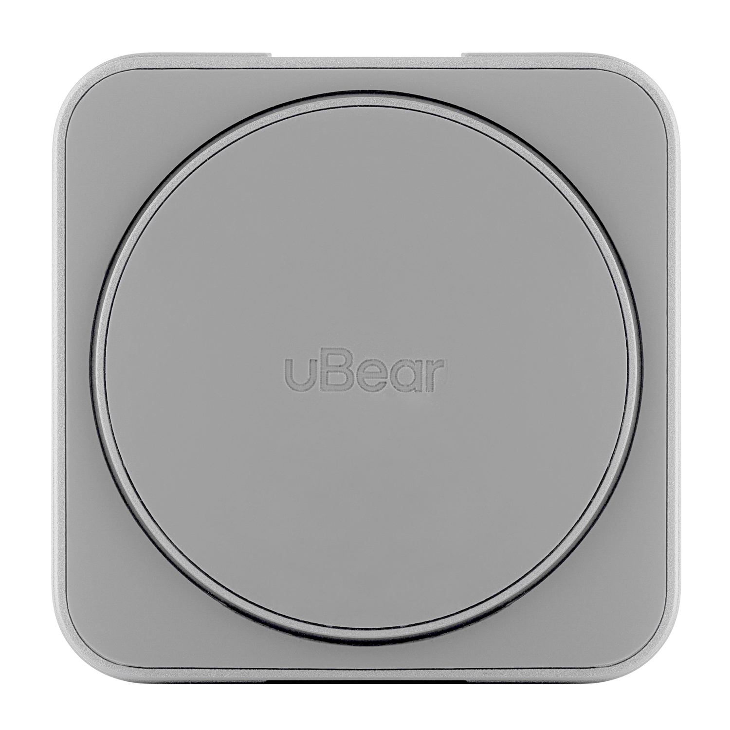 Беспроводное зарядное устройство с поддержкой MagSafe, uBear Balance, серебристый