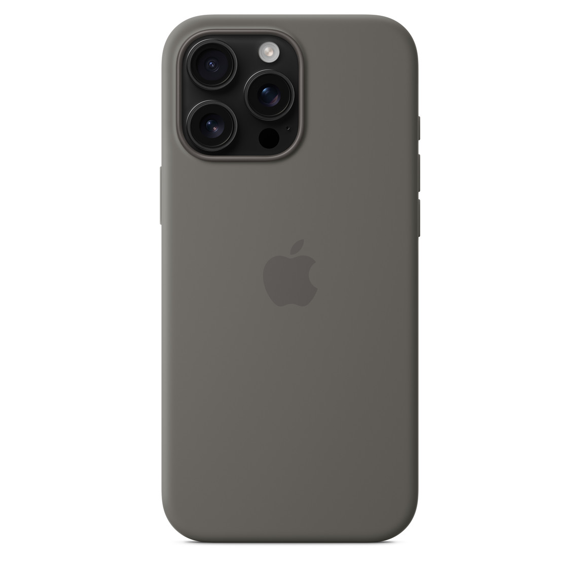 Чехол Apple для iPhone 16 Pro Max Silicone with MagSafe, серый