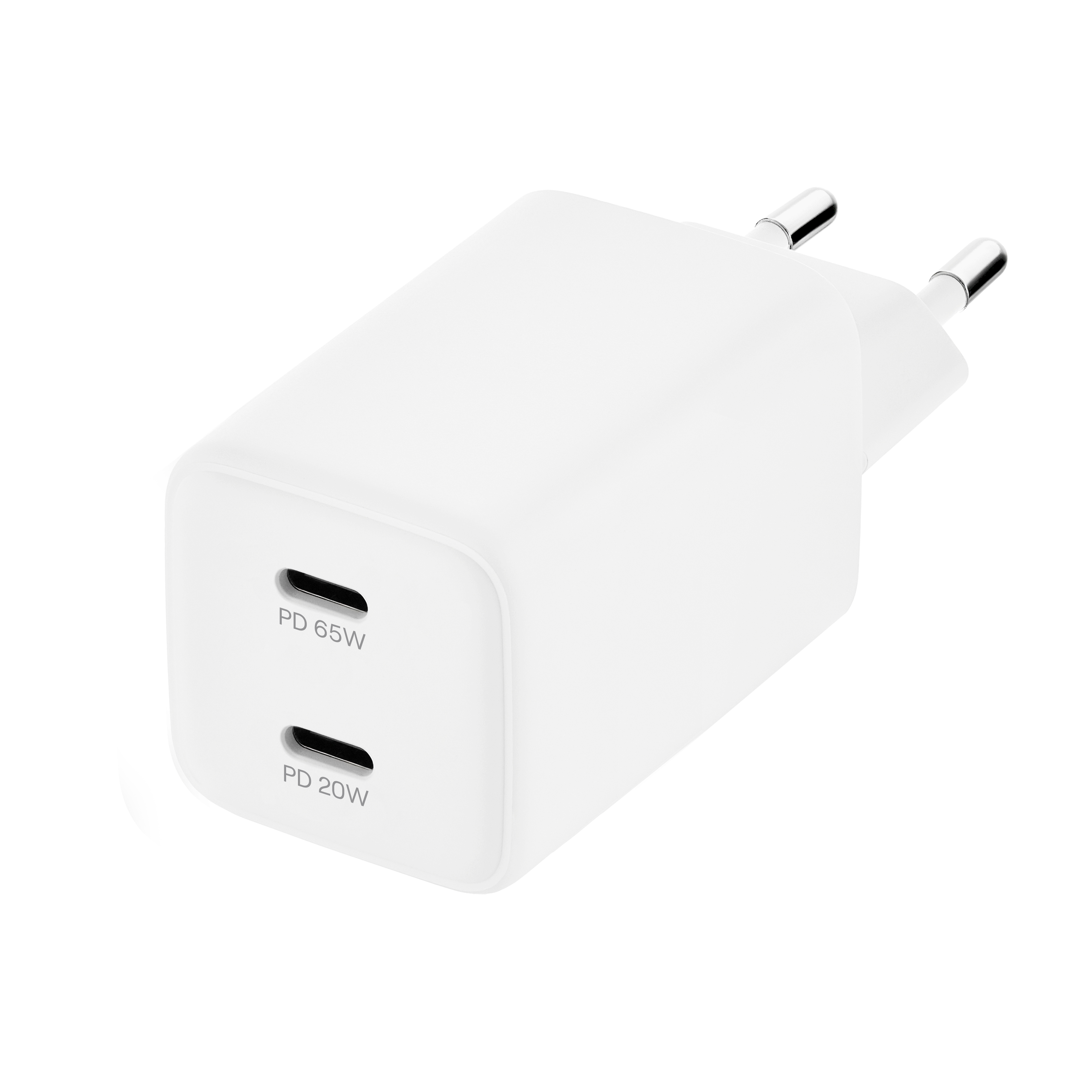 СЗУ uBear Bridge USB-C, 65 Вт, GaN + Super Fast Charging, белый