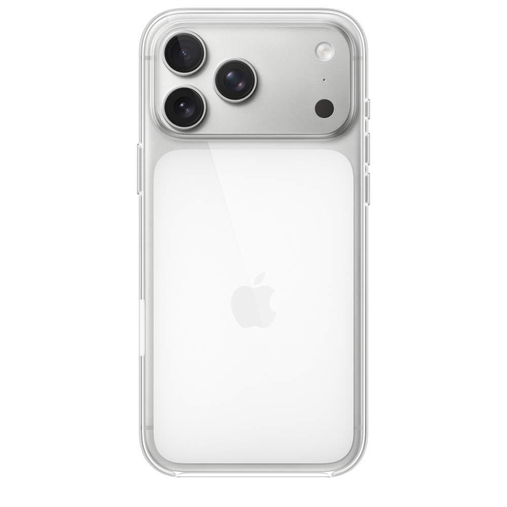 Фото Чехол защитный Apple Clear Case with MagSafe для iPhone 17 Pro Max, прозрачный Фото Чехол защитный Apple Clear Case with MagSafe для iPhone 17 Pro Max, прозрачный