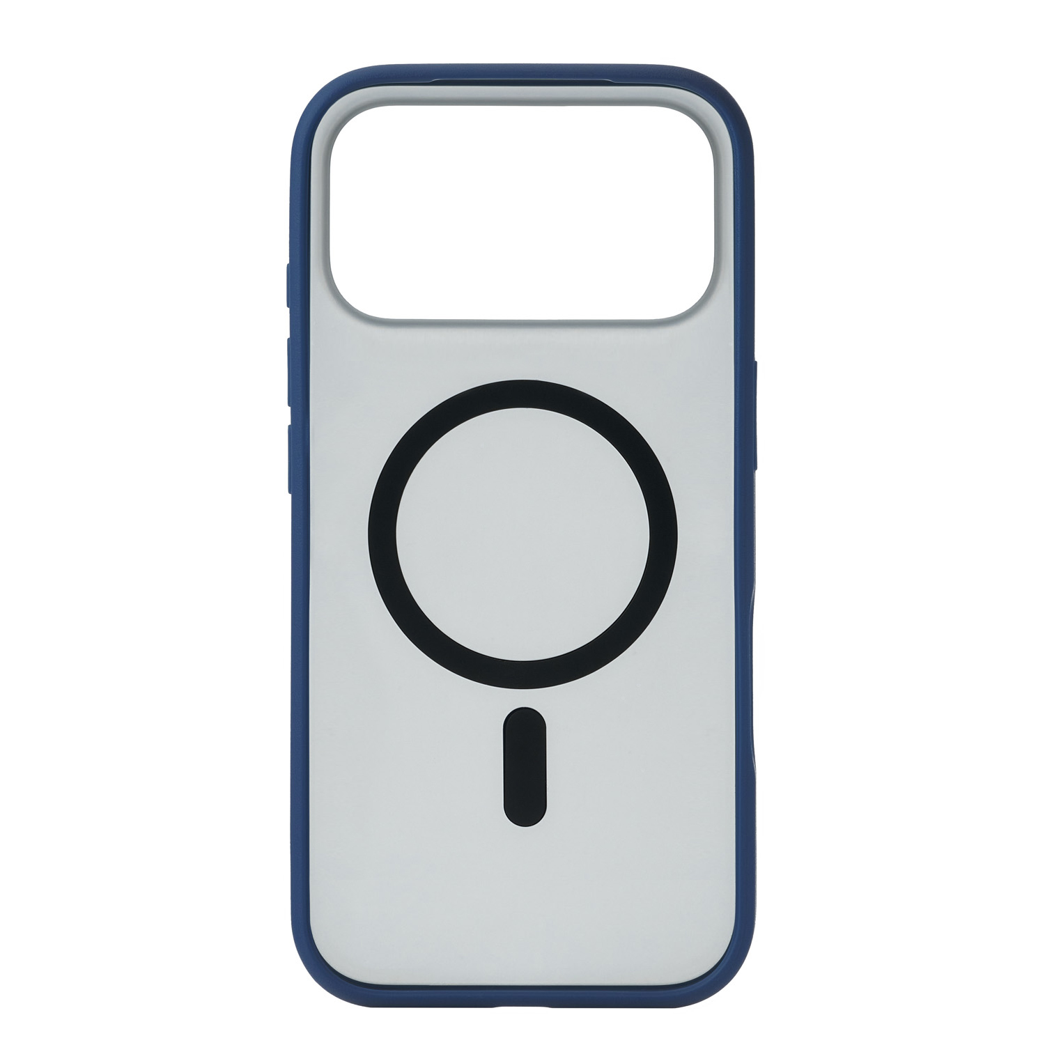 На фото изображено Чехол защитный uBear Cloud Mag Case для iPhone 17 Pro Max, MagSafe, синий