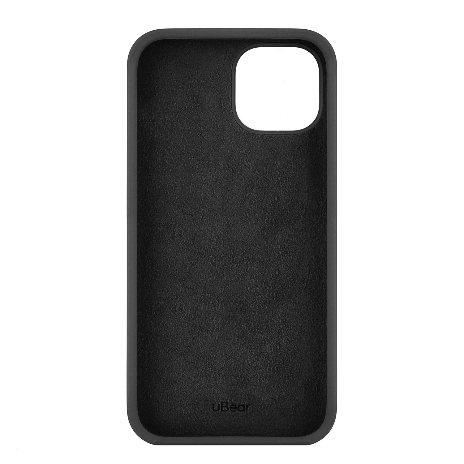 Чехол защитный uBear Touch Case для  iPhone 14, силикон, софт-тач, чёрный