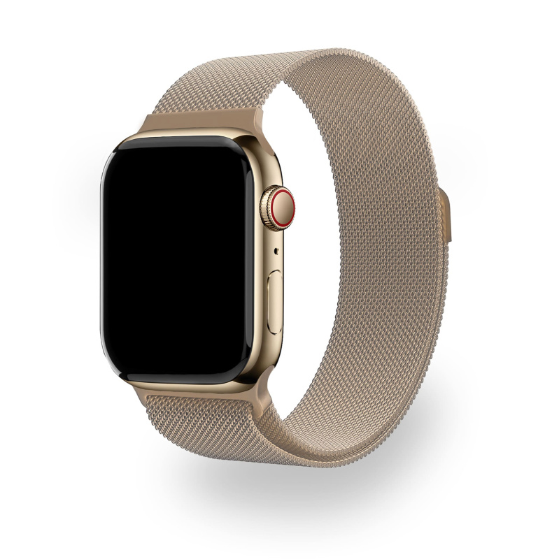 Ремешок uBear Spark для Apple Watch S/M (38, 40, 41 мм), стальной, золотой