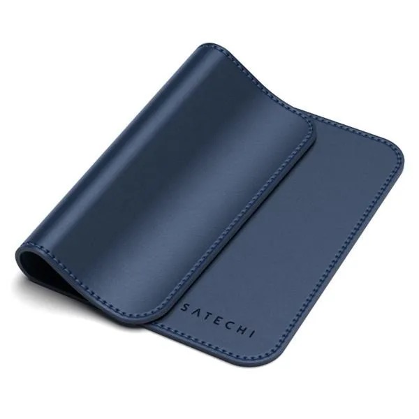 Коврик Satechi Eco Leather Mouse Pad для компьютерной мыши Материал эко-кожа (искусственная кожа Размер 25 x 19 см синий