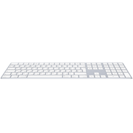 Клавиатура Apple Magic Keyboard с цифровой панелью для Mac, серебристый