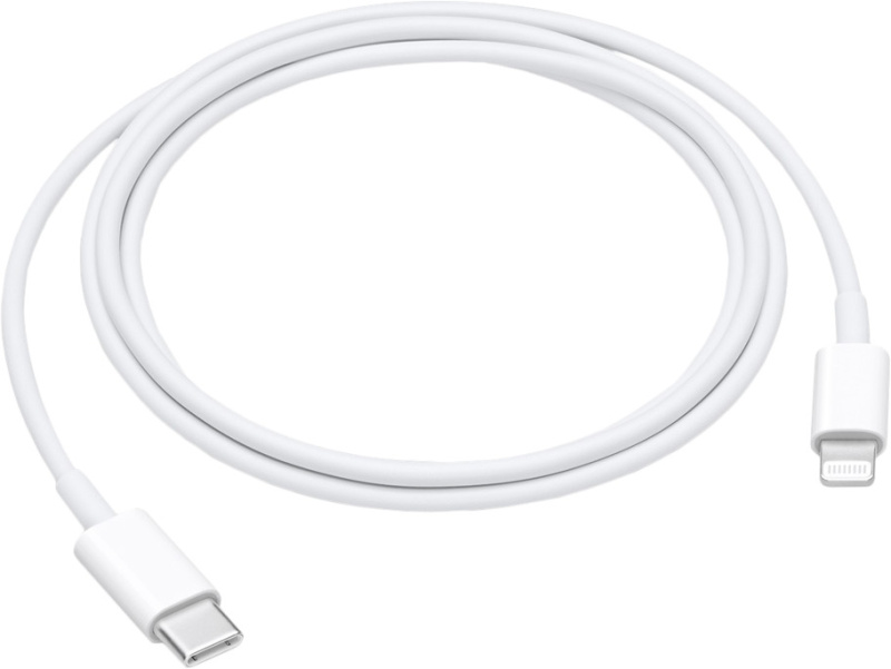 Кабель Apple USB-C/Lightning, 1м, белый
