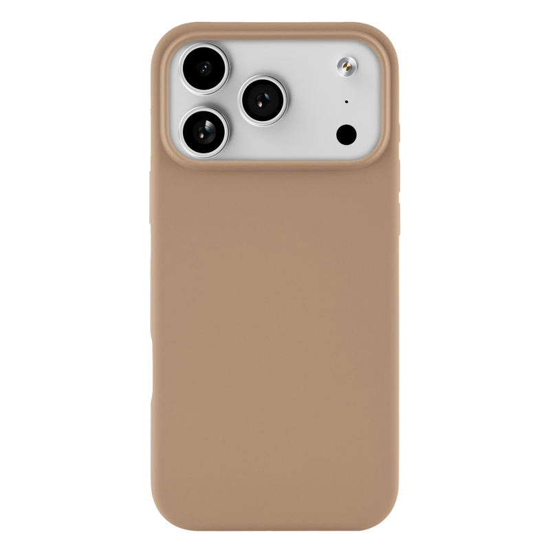 Фото Чехол защитный uBear Touch Mag Case для iPhone 17 Pro Max, MagSafe, латте На фото изображено Чехол защитный uBear Touch Mag Case для iPhone 17 Pro Max, MagSafe, латте