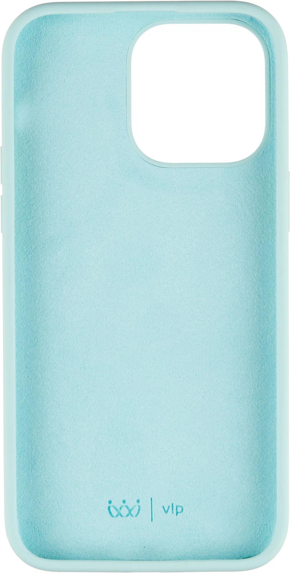 Чехол защитный "vlp" Silicone case для iPhone 14 ProMax, бирюзовый
