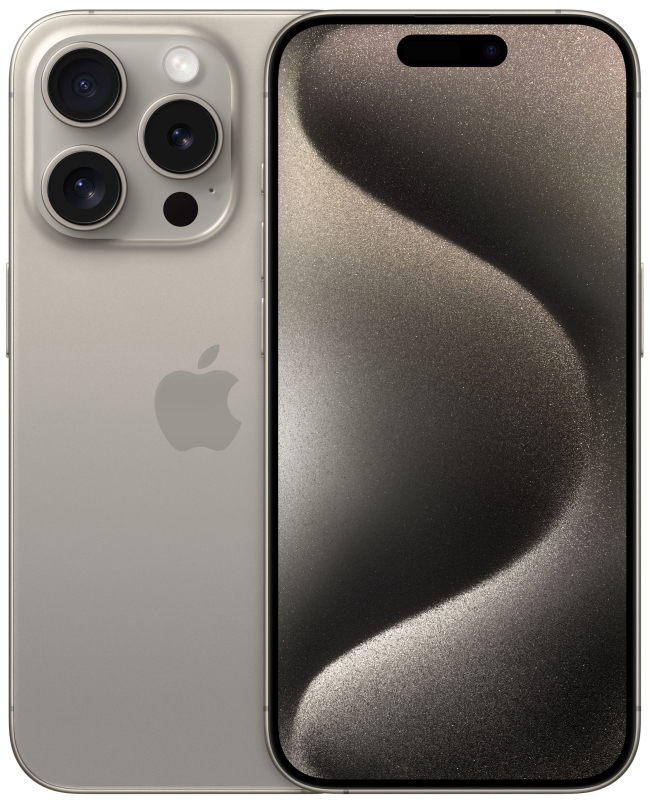 Apple iPhone 15 Pro, 1 ТБ, Титановый бежевый