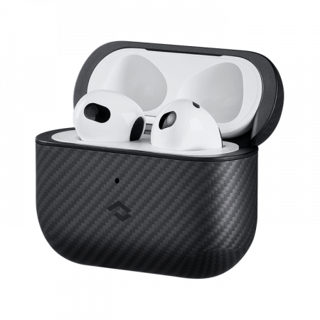 Чехол Pitaka MagEZ для AirPods 3 наушников, кевлар (арамид)