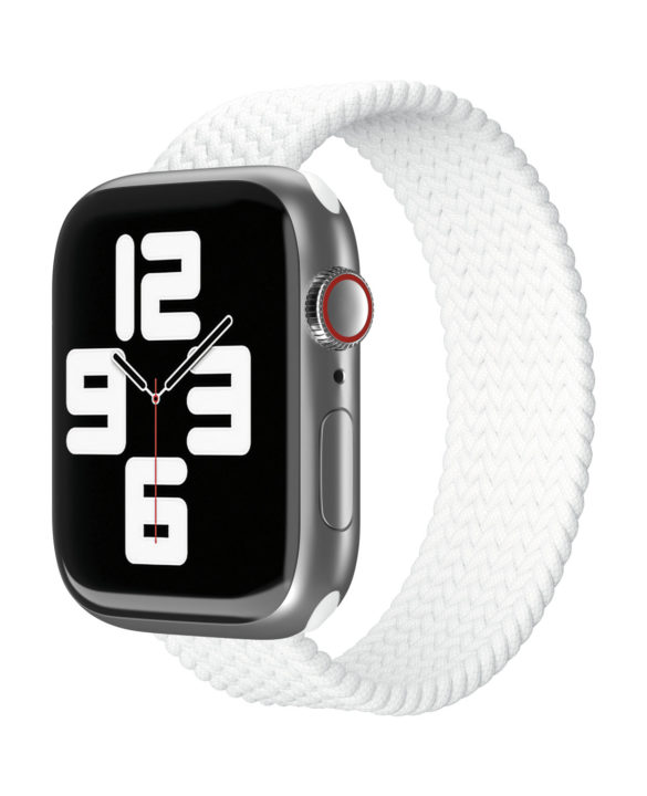 Ремешок нейлоновый плетёный &quot;vlp&quot; для Apple Watch 38/40/41, L/XL, 2шт, белый