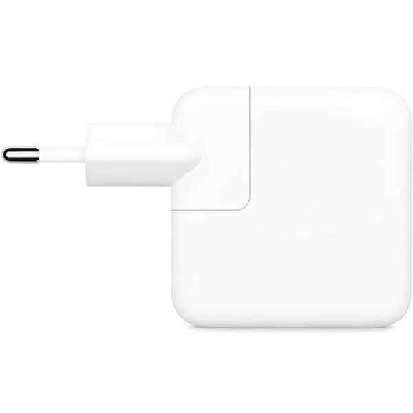 Сетевое зарядное устройство Apple 35W Dual, USB-C, белый