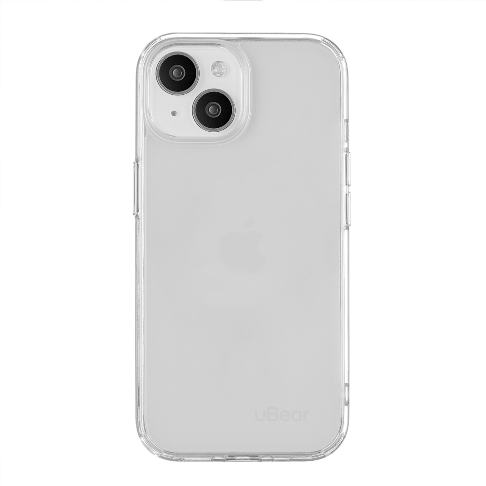 Чехол защитный uBear Real Case для iPhone 15, усиленный, Прозрачный
