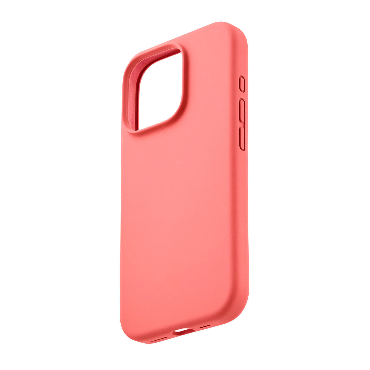 Чехол защитный uBear Touch Mag Case для iPhone 16 Pro, MagSafe совместимый, силикон, софт-тач, коралловый