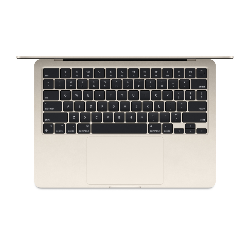 Apple MacBook Air 13" (M3, 8C / 8C, 2024) 8 ГБ, 256 ГБ SSD, Сияющая звезда