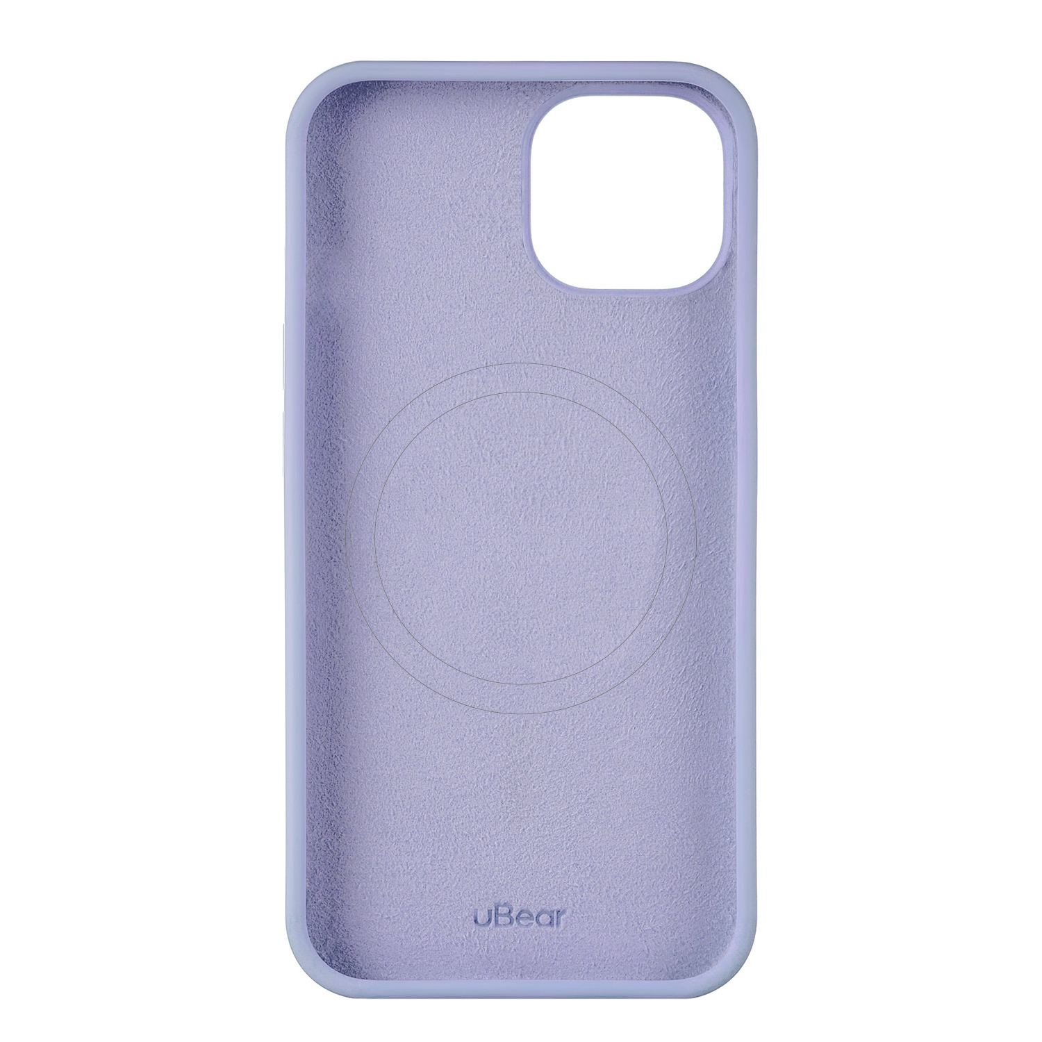 Чехол защитный uBear Touch Mag Case для iPhone 15, MagSafe совместимый, Лавандовый