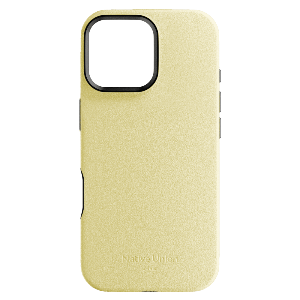 ACTIVE CASE FOR IPHONE 16 PRO MAX LEMON, чехол защитный для iPhone 16 PRO MAX, цвет: лимон