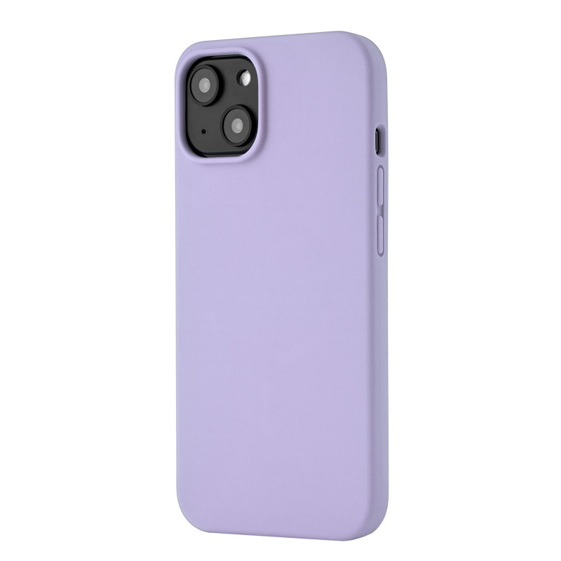 Чехол защитный uBear Touch Case для  iPhone 14, силикон, софт-тач, фиолетовый