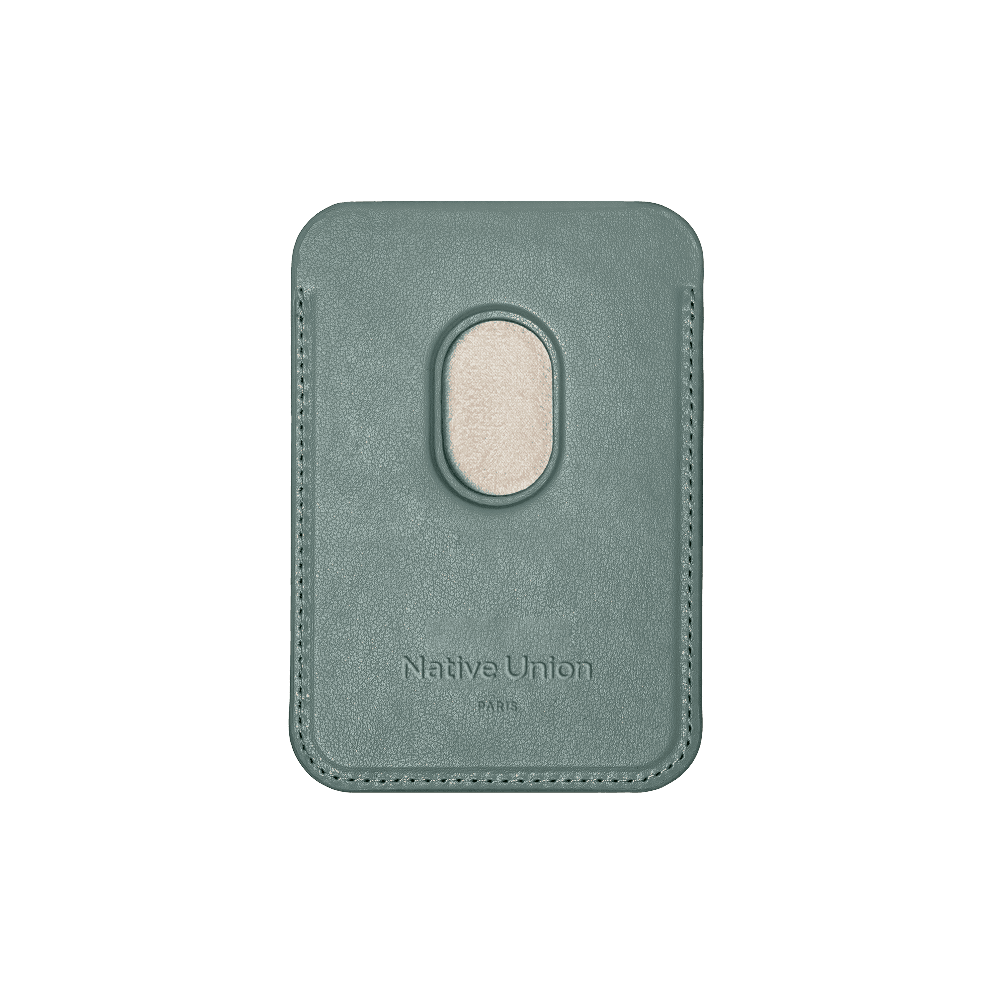 (RE)CLASSIC CARD WALLET SLATE GREEN, чехол для пластиковых карт Native Union, цвет: зеленый сланец