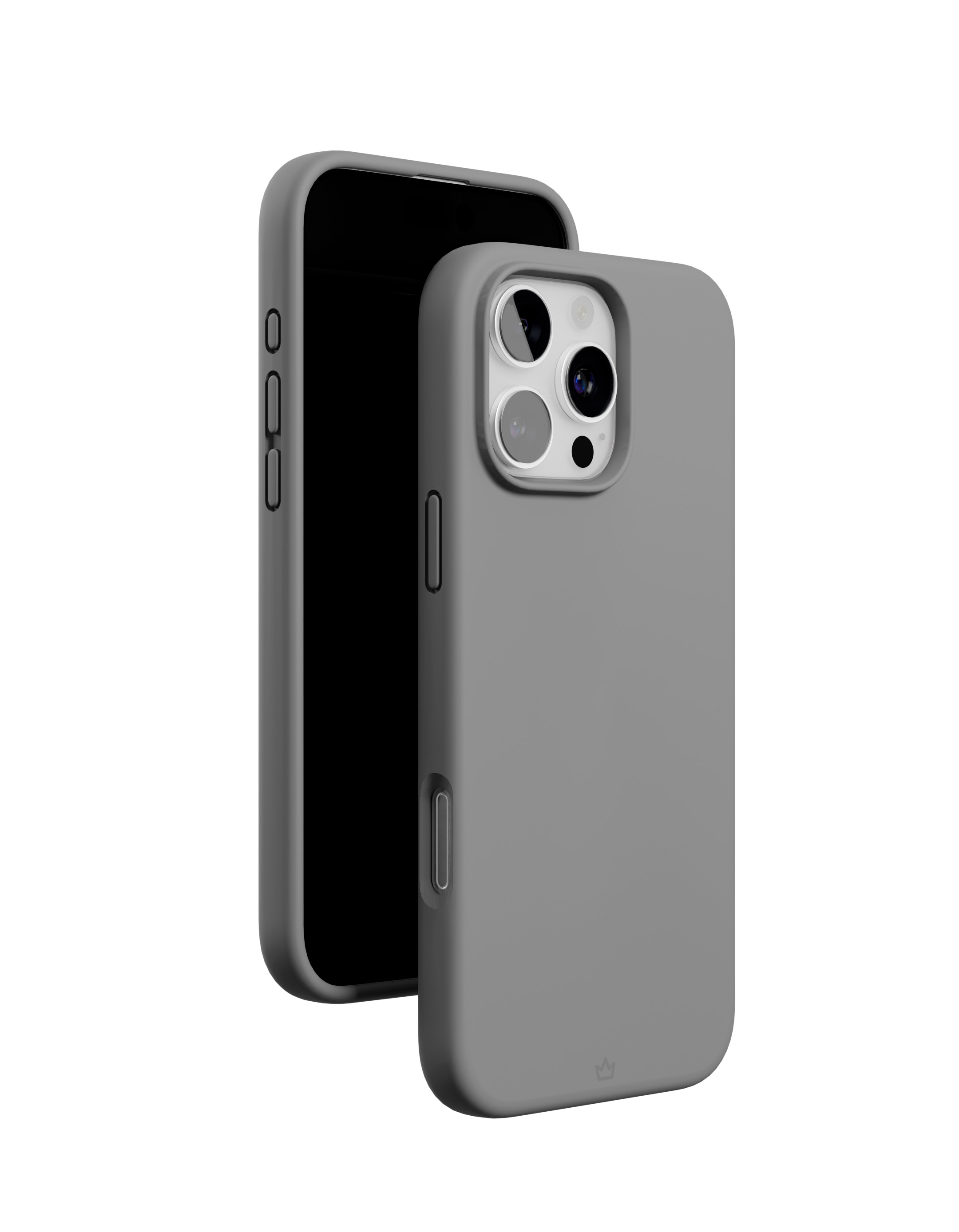 Чехол защитный "vlp" Aster Case с MagSafe для iPhone 16 Pro, серый