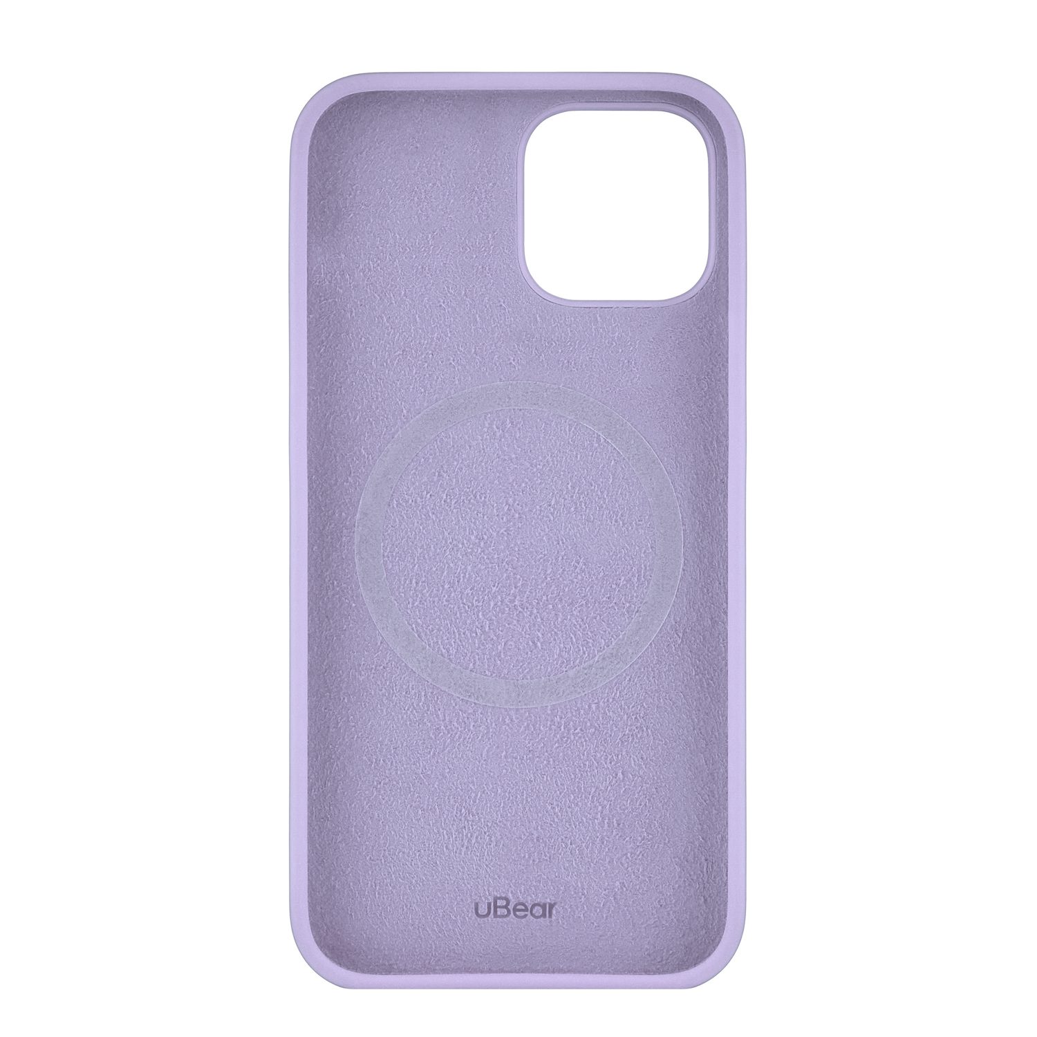 Чехол защитный uBear Touch Mag Case для  iPhone 14, MagSafe совместимый, силикон, софт-тач, фиолетовый