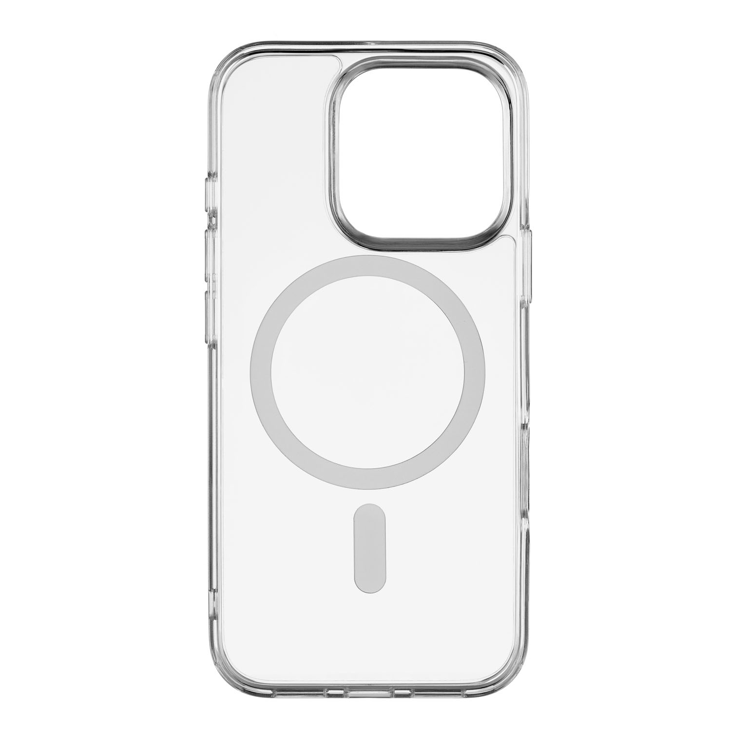 Чехол защитный uBear Real Mag Case для iPhone 16 Pro, MagSafe совместимый, усиленный, прозрачный