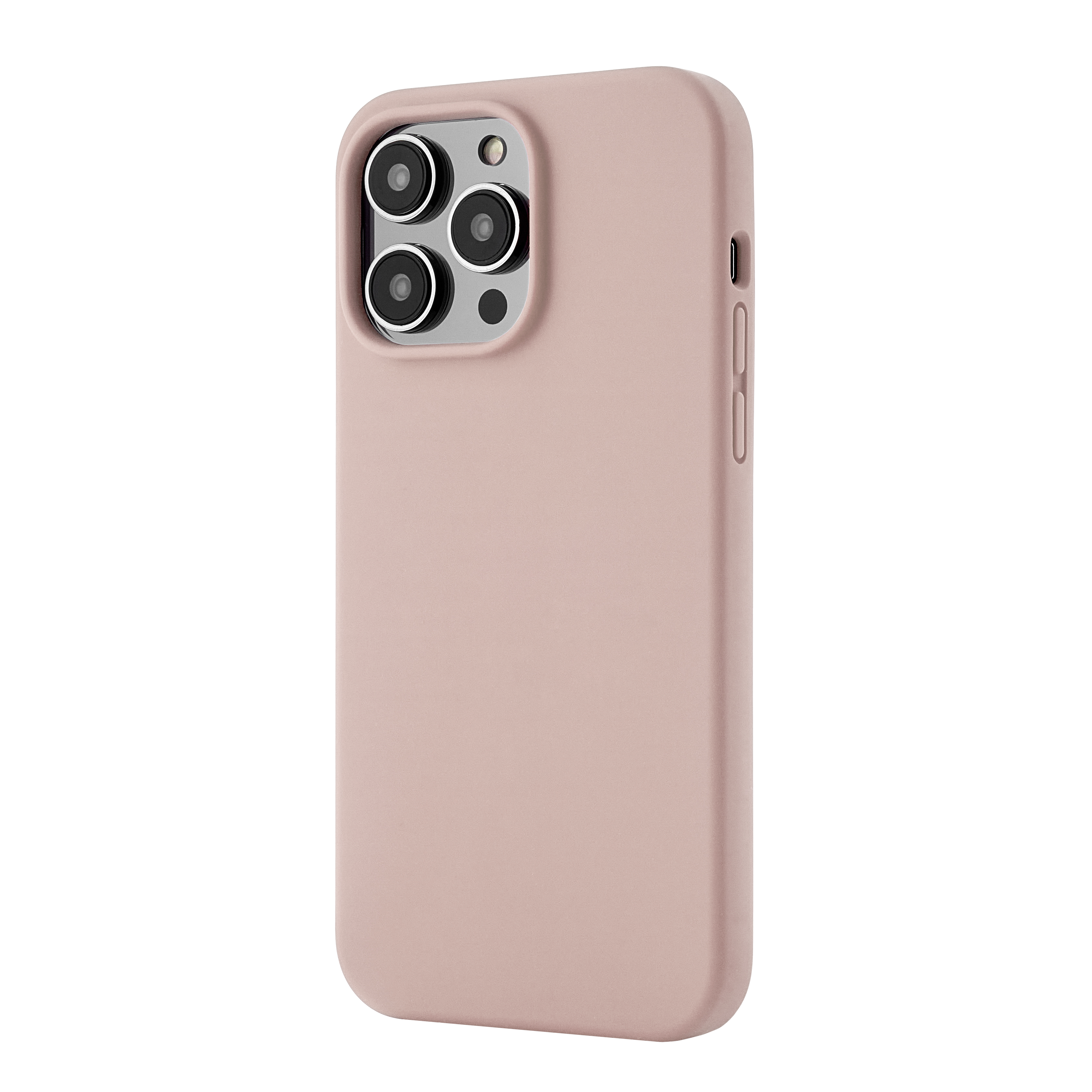 Чехол защитный uBear Touch Case для  iPhone 14 Pro Max, силикон, софт-тач, розовый